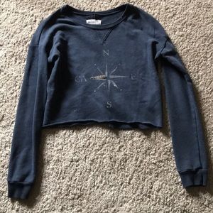 Cropped sweatshirt